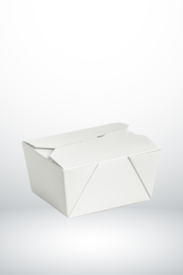 White Takeaway Container Size#1